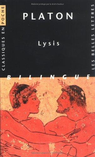 Πλάτων: Lysis (Paperback, French language, 1999, Belles Lettres)